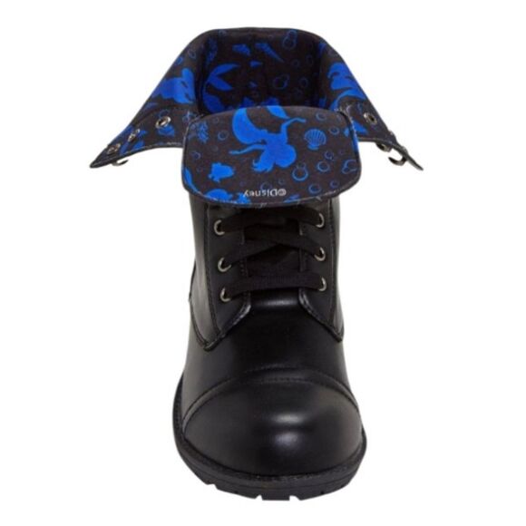 Disney The Little Mermaid Ariel Silhouette Combat Boots - Picture 3 of 5